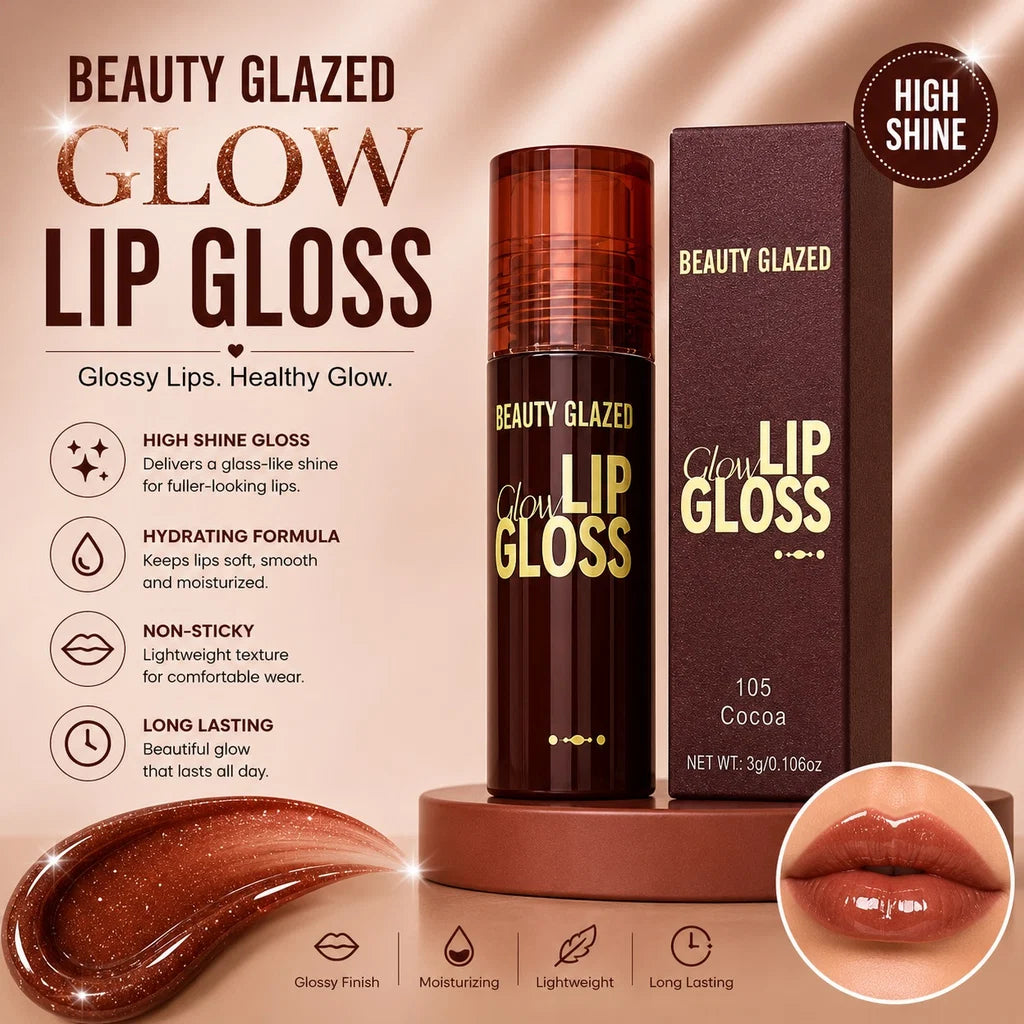 Beauty Glazed Glow Lip Gloss - 105 Cocoa