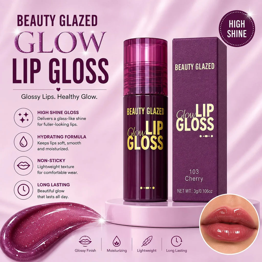 Beauty Glazed Glow Lip Gloss - 103 Cherry