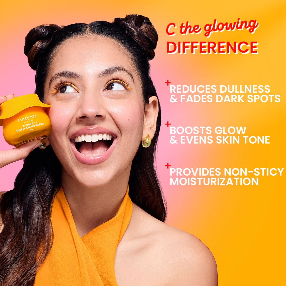 Dot & Key  Vitamin C + E Moisturizer for Glowing Skin (60ml)