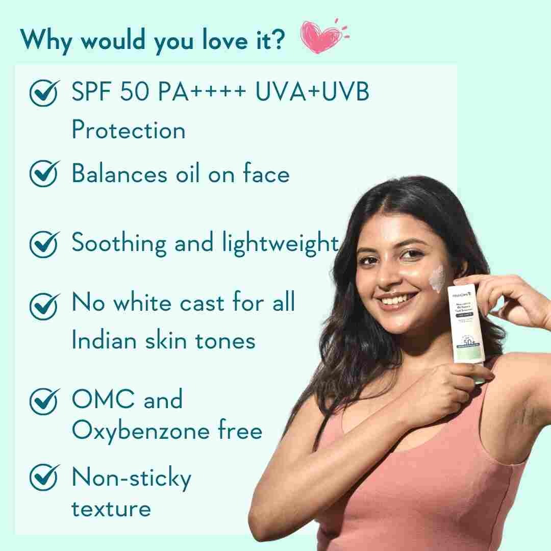 WishCare Niacinamide Oil Balance Fluid Sunscreen SPF50 PA++++ (50g)