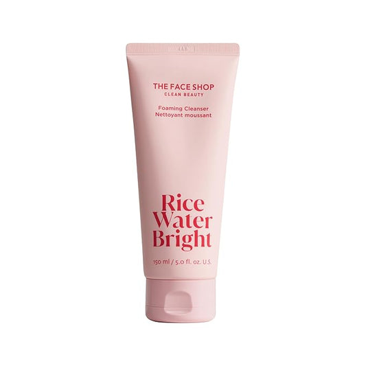 The Face Shop Rice Water Bright Facial Foaming Cleanser (150ml)