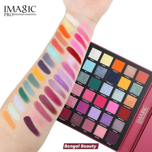 IMAGIC Elegant Makeup Eyeshadow Palette – All-in-One (79 Colors)