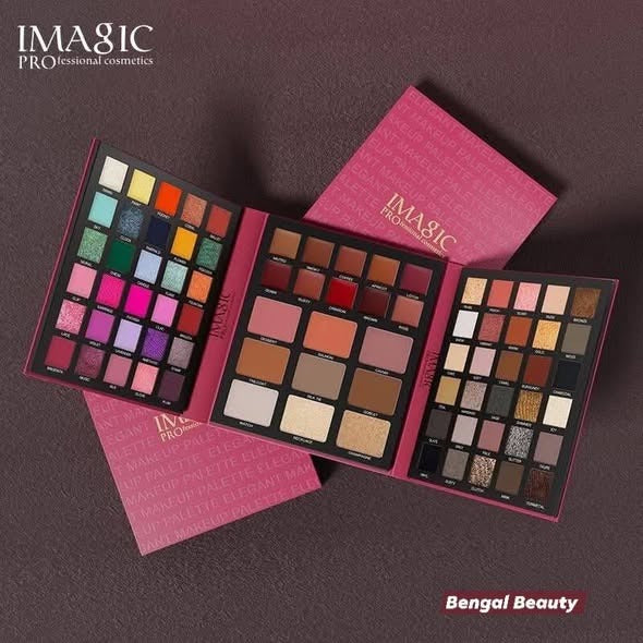 IMAGIC Elegant Makeup Eyeshadow Palette – All-in-One (79 Colors)