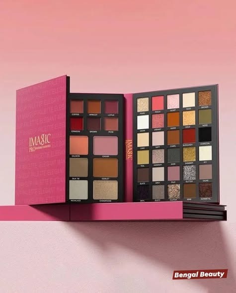 IMAGIC Elegant Makeup Eyeshadow Palette – All-in-One (79 Colors)