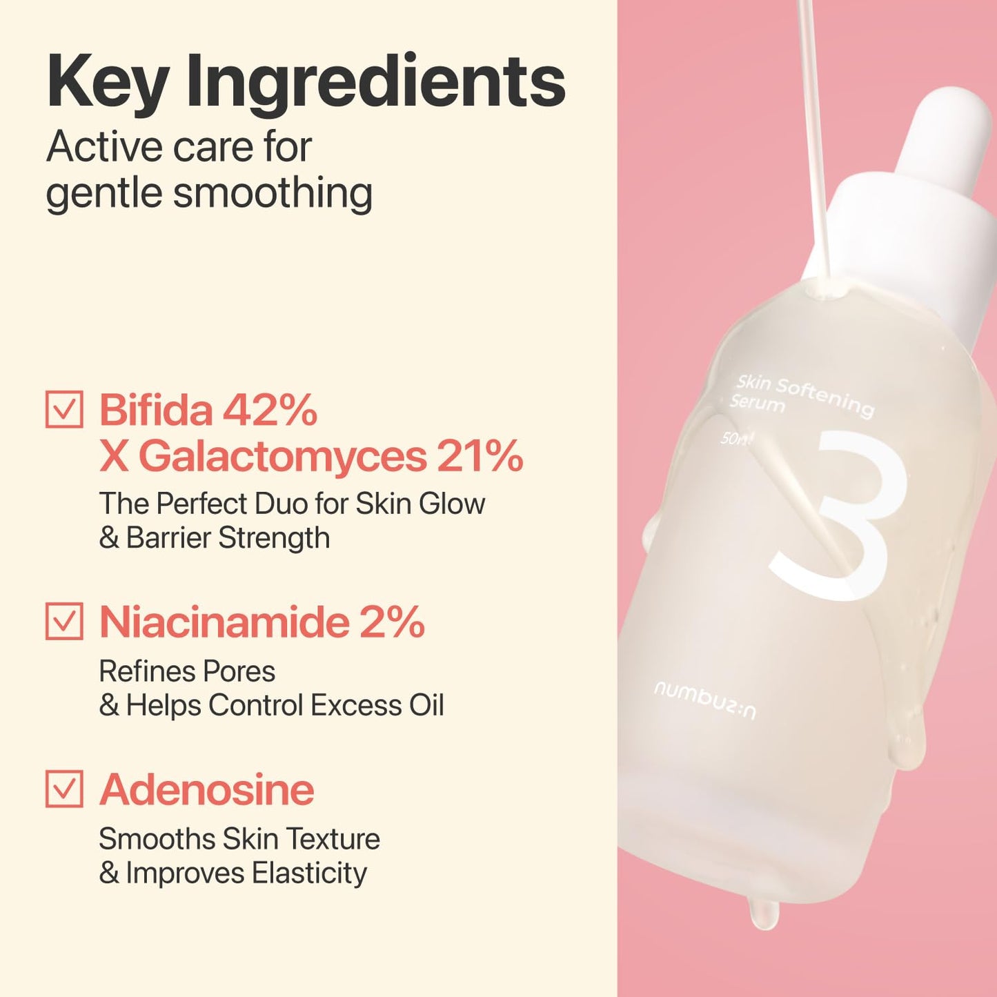 Numbuzin No.3 Skin Softening Serum 50ml