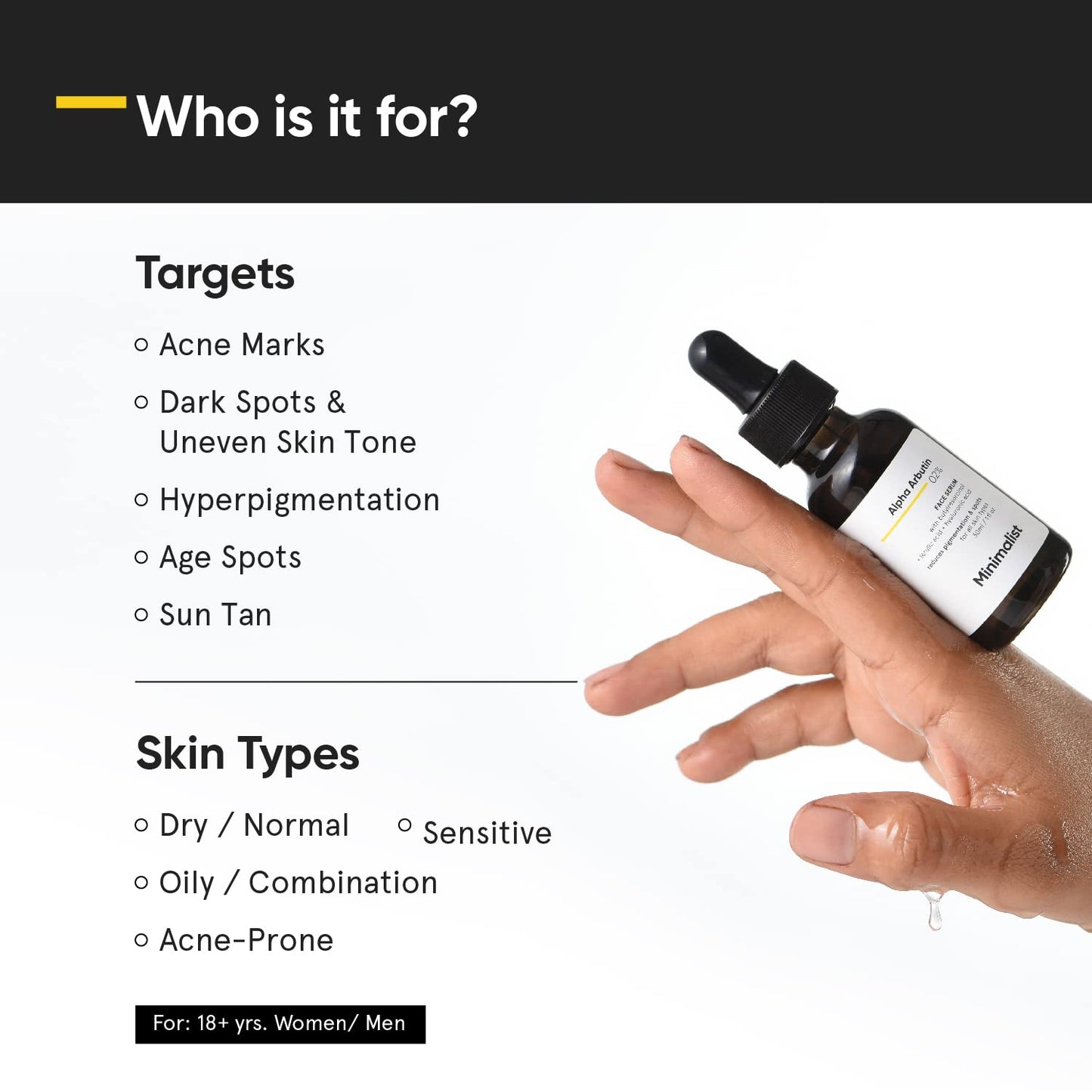 Minimalist Alpha Arbutin 2% Face Serum