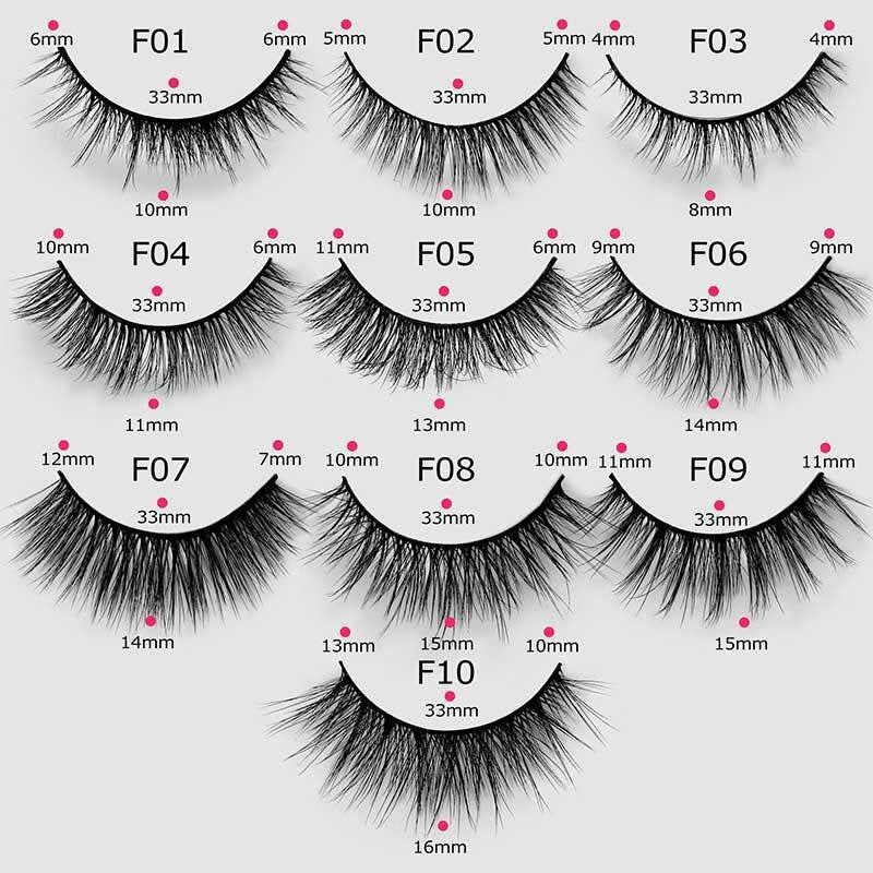 Imagic PROfessional Premium 3D Eyelashes 5 Pair (F03)