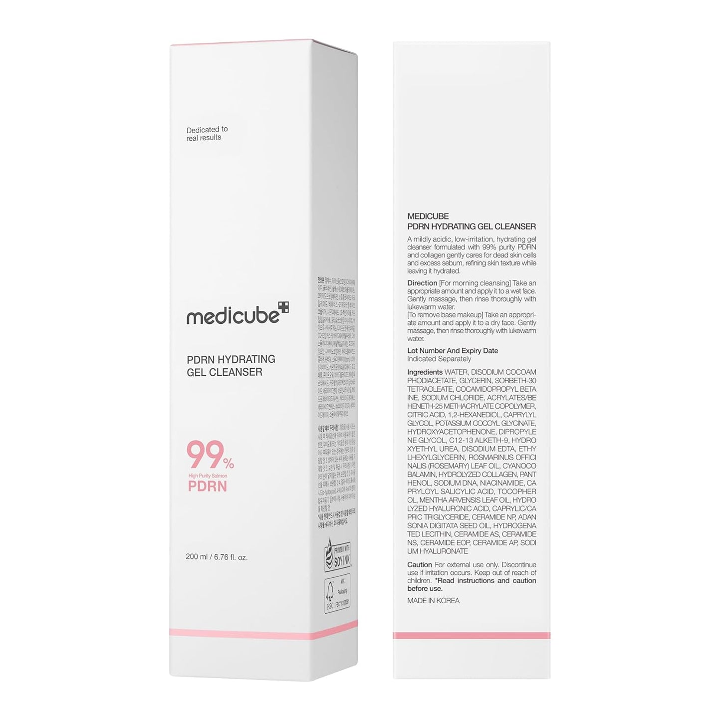 medicube PDRN Hydrating Gel Cleanser 200ml