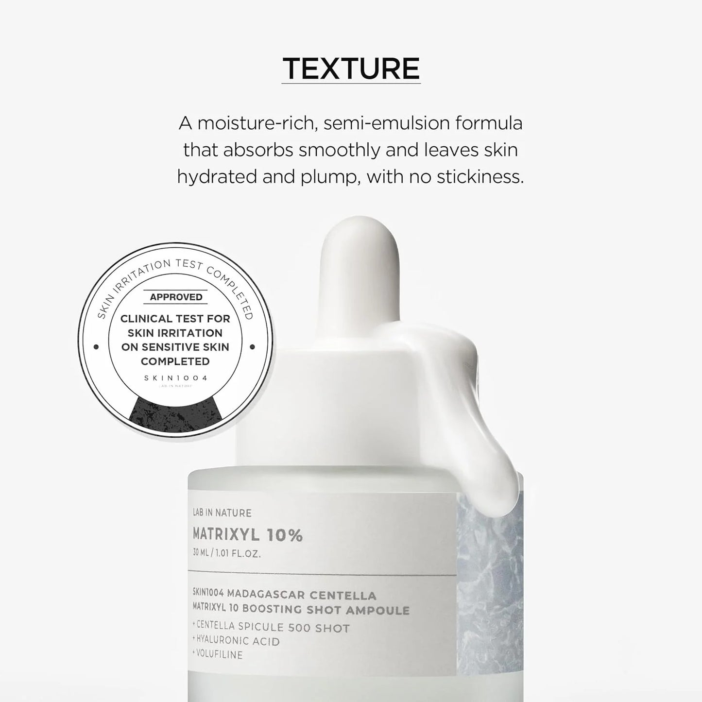 SKIN1004 Madagascar Centella Matrixyl 10% Boosting Shot Ampoule (30ml)