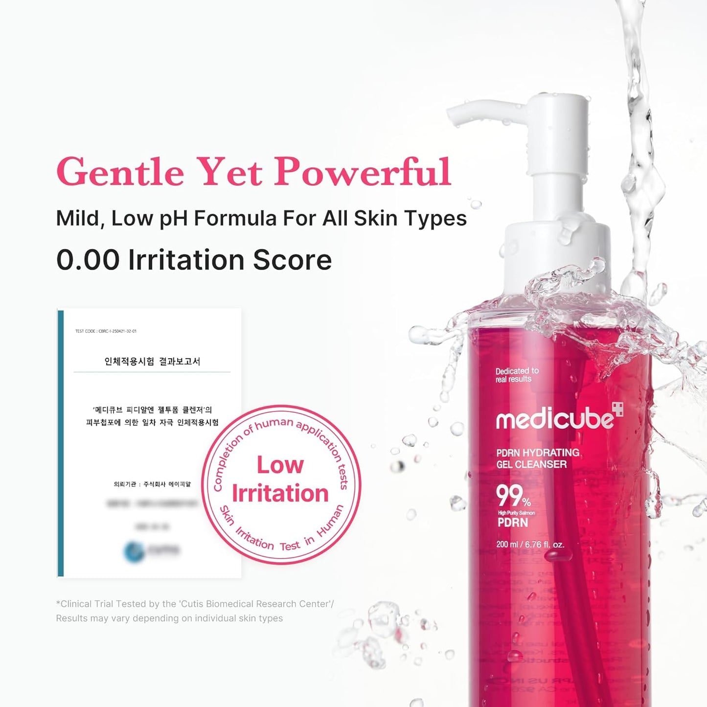 medicube PDRN Hydrating Gel Cleanser 200ml