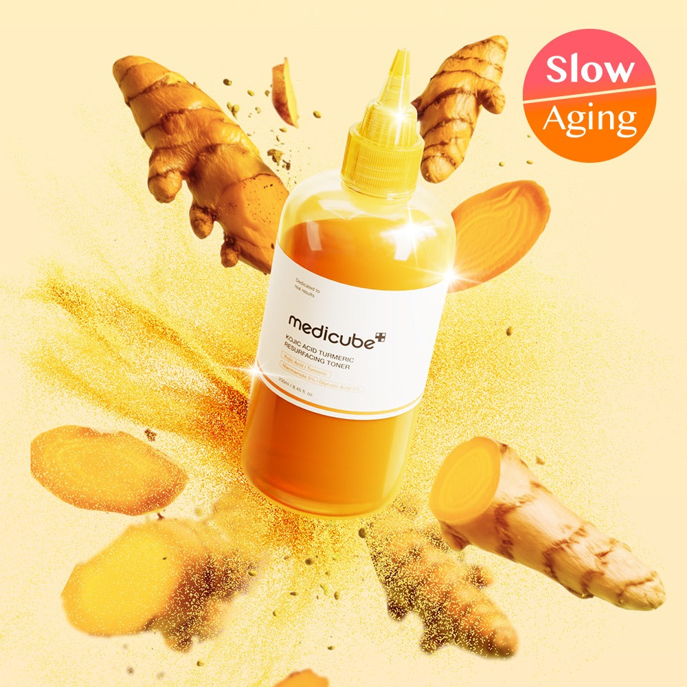 Medicube Kojic Acid Turmeric Resurfacing Toner (250ml)