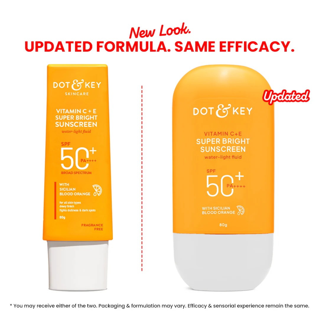 Dot & Key Vitamin C + E Sunscreen SPF 50+ PA++++ (80gm)