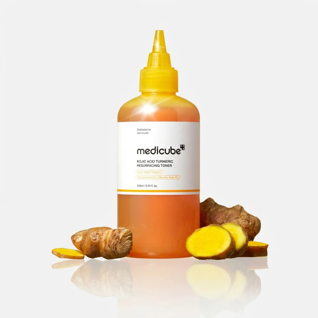 Medicube Kojic Acid Turmeric Resurfacing Toner (250ml)