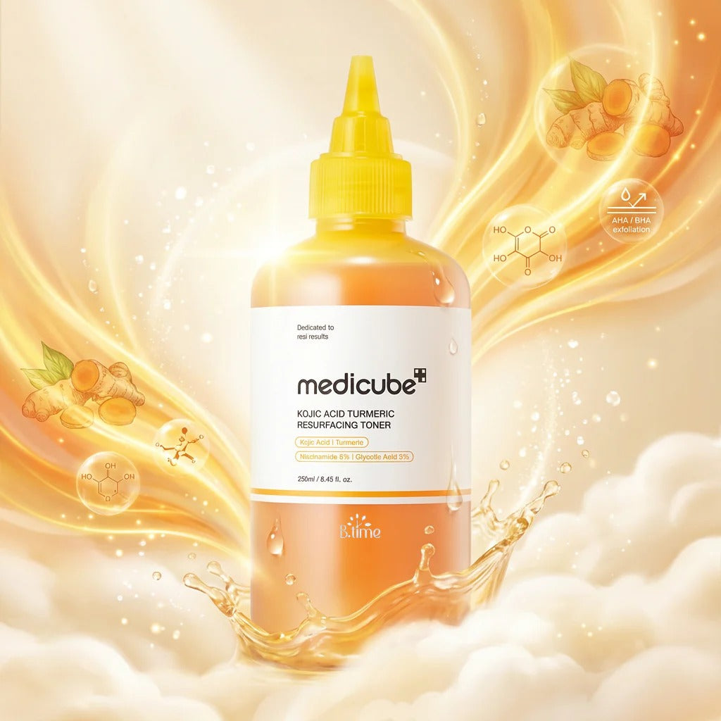 Medicube Kojic Acid Turmeric Resurfacing Toner (250ml)