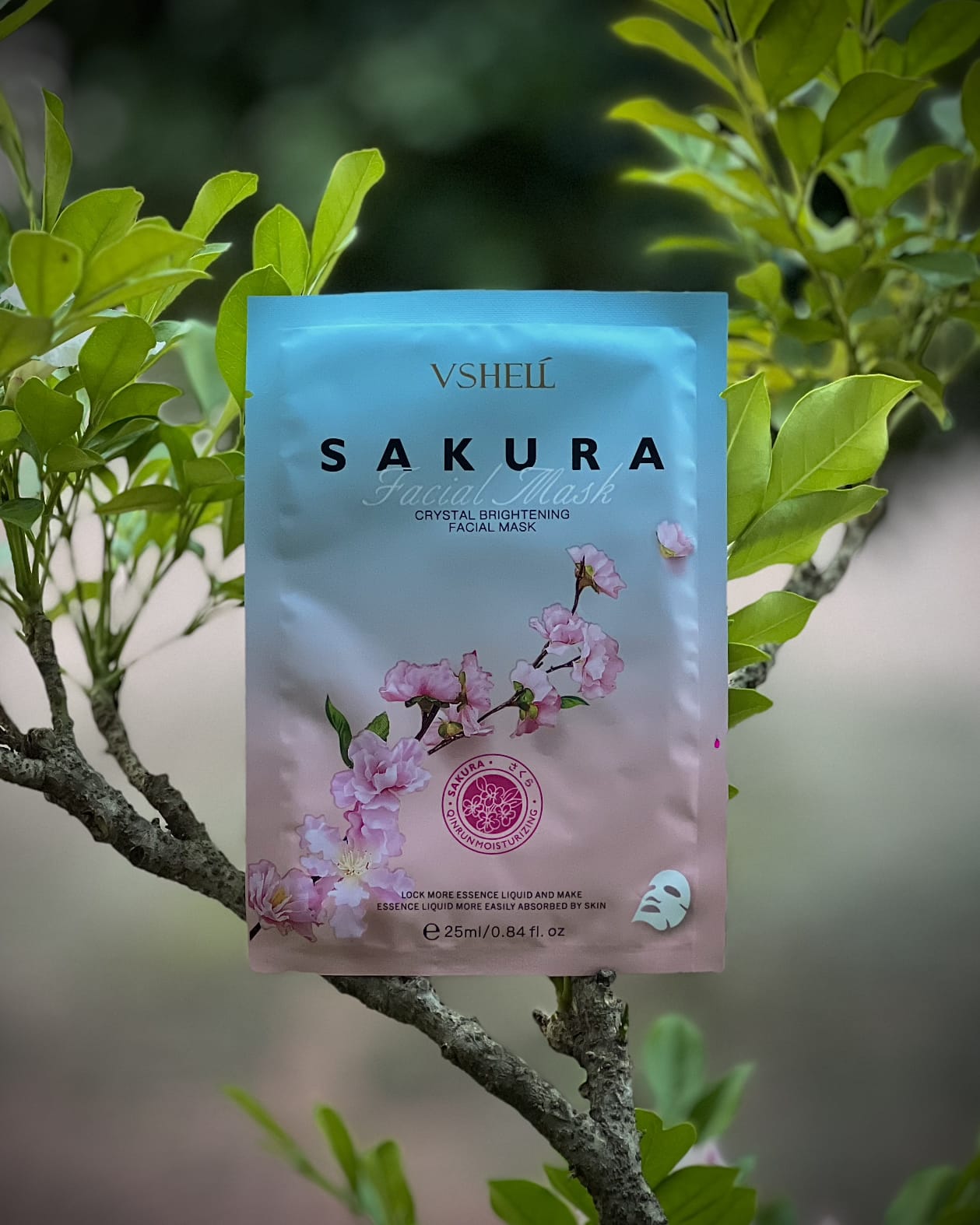 Vshell Sakura Face Sheet Mask