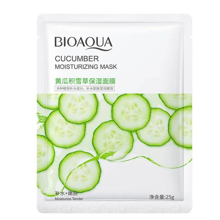 BIOAQUA Cucumber Moisturizing Nourishing Sheet Mask