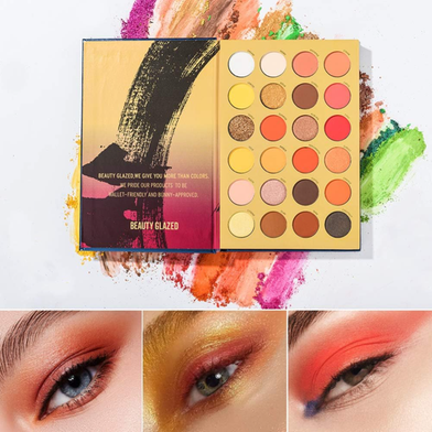 Beauty Glazed 72 Color Eyeshadow-COLOR SHADES