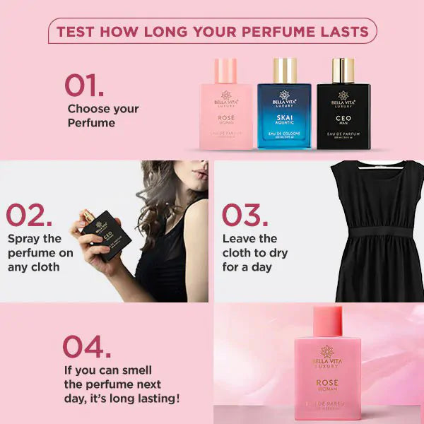 Bella Vita Rose Woman Perfume - Eau De Parfum (100ml)
