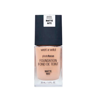Wet n Wild Photo Focus Matte Foundation Bronze Beige 30ml bottle