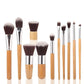 Bamboo brush set
