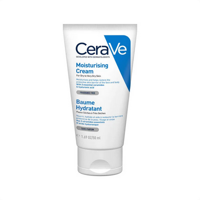 CeraVe Moisturising Cream 50ml travel size tube