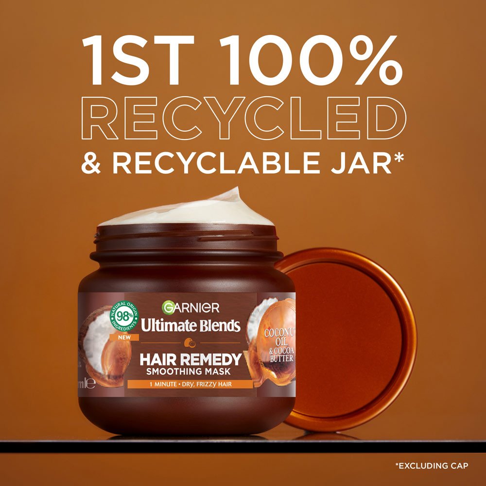 Coconut Oil & Cocoa Butter Smoothing Hair Remedy Mask (340ml)
