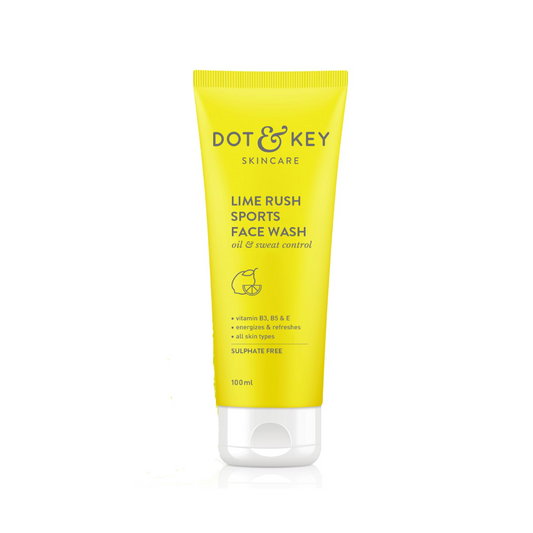 Dot & Key Lime Rush Sports Facewash (100ml)