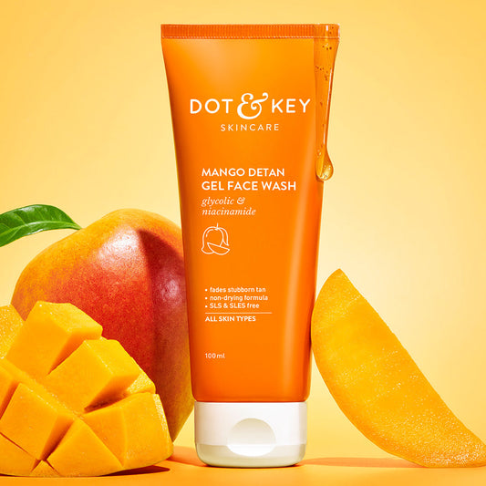Dot & Key Mango Detan Gel Face Wash (100ml)