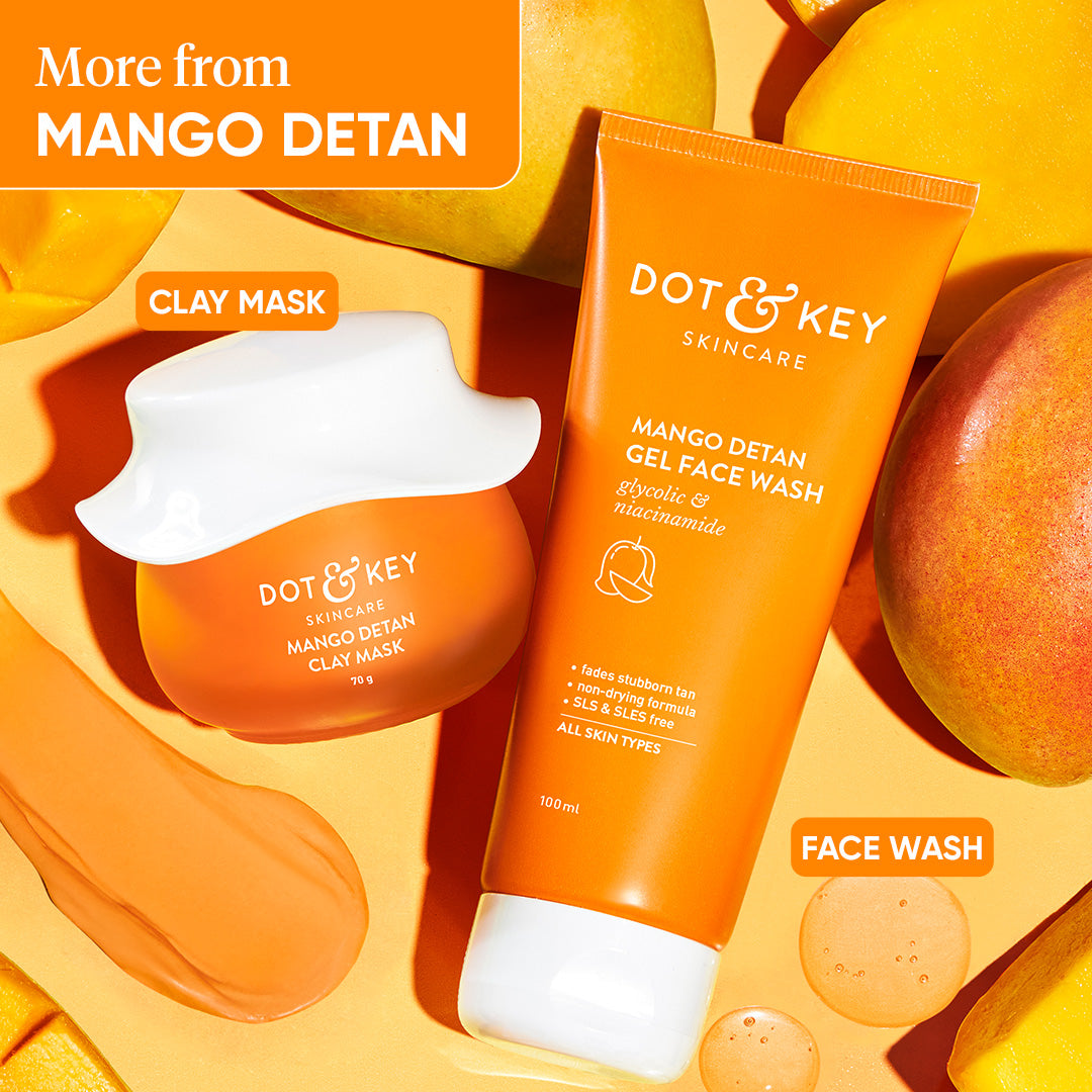 Dot & Key Mango Detan Gel Face Wash (100ml)