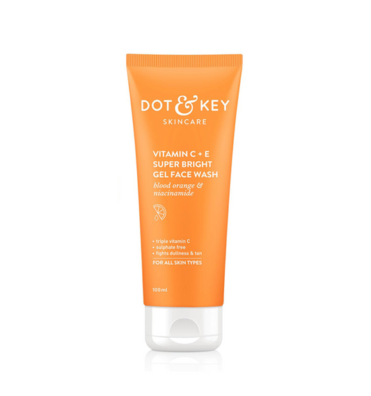 Dot & Key Vitamin C + E Super Bright Gel Face Wash (100ml)