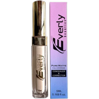Everly Beauties Pure Matte Full Coverage Concealer and Corrector - Creamy Natural