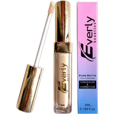 Everly Beauties Pure Matte Full Coverage Concealer And Corrector - Warm Beige