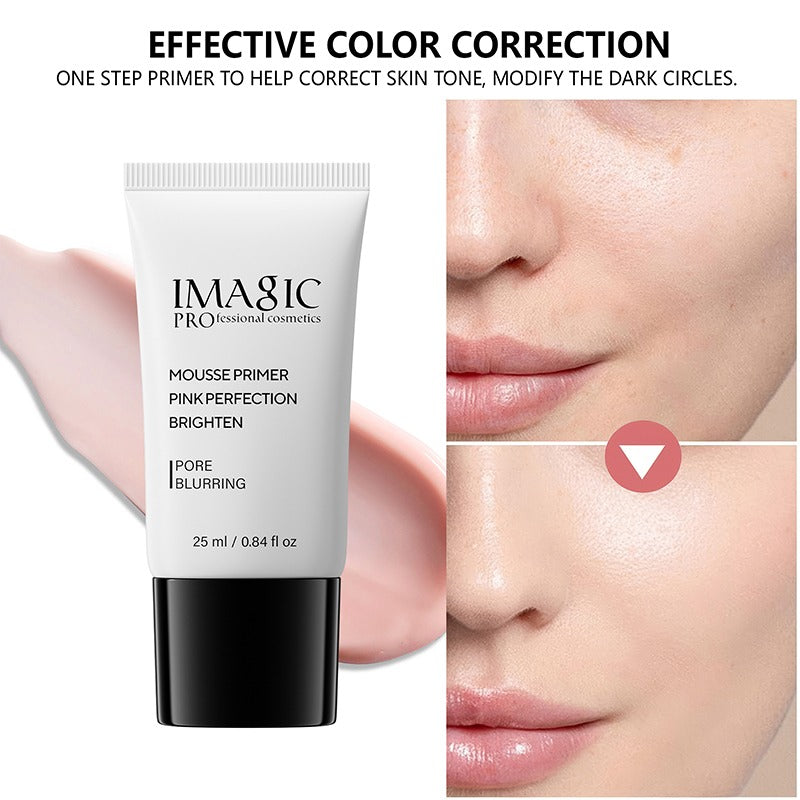 Imagic Mousse Primer Pink Perfection Brighten (25ml)