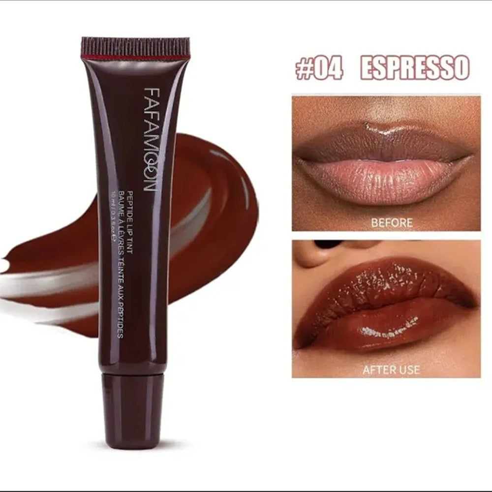 FAFAMOON Peptide Dark Brown Lip Tint  (10ml)