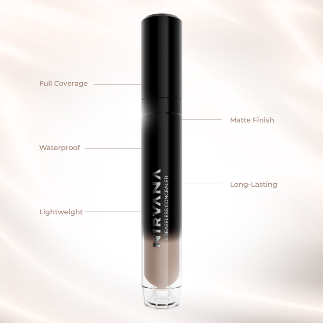 NIRVANA COLOR Face Perfect Creaseless Concealer - BEIGE 02