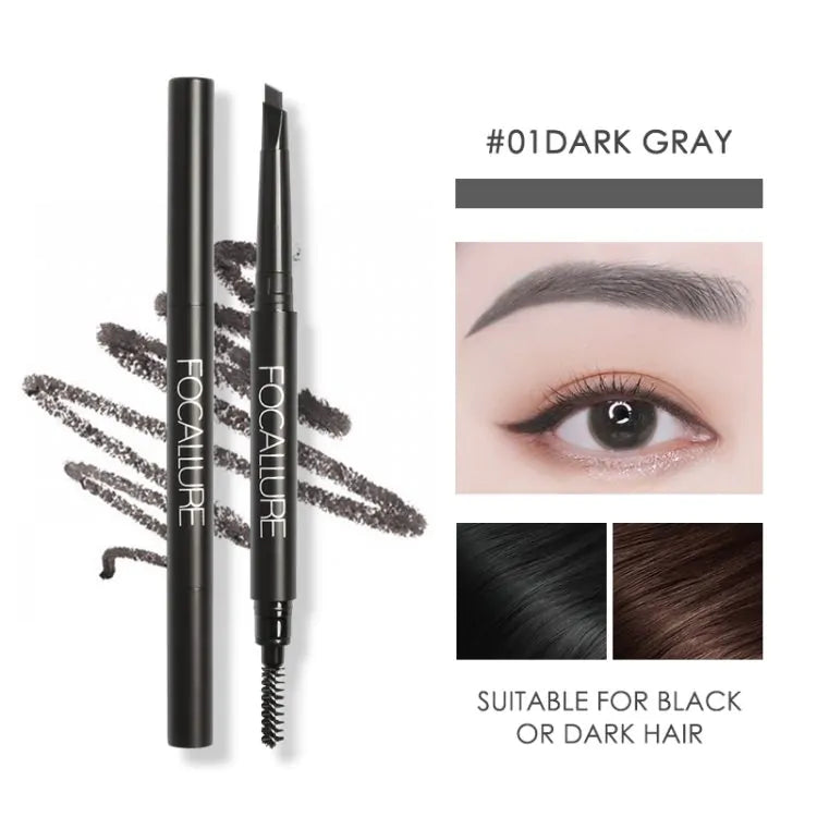 FA18 – Focallure Waterproof Auto Brows Pen(03 Black)