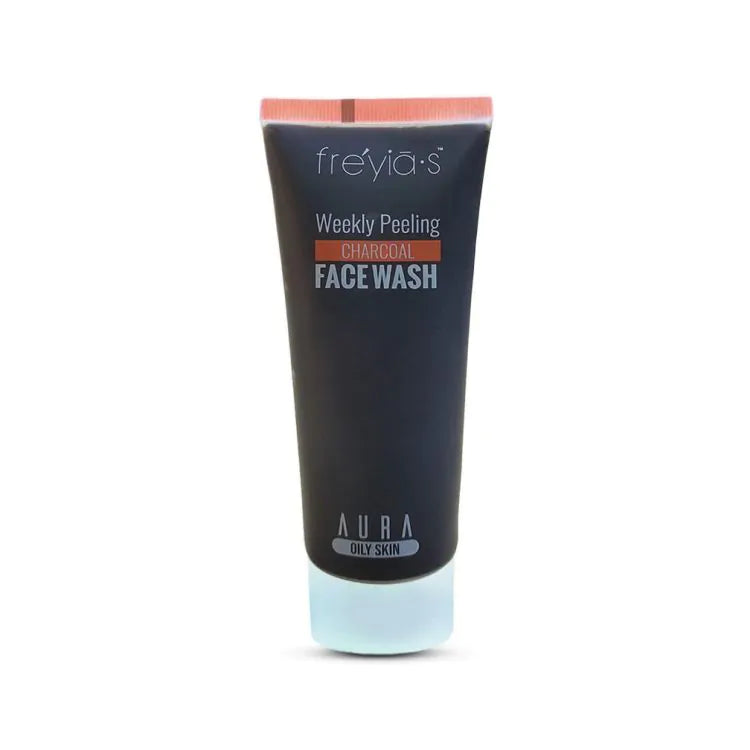 Freyias Weekly Peeling Charcoal Face Wash (100ml)
