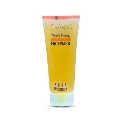 Freyias Weekly Peeling Papaya Face Wash 100ml yellow tube