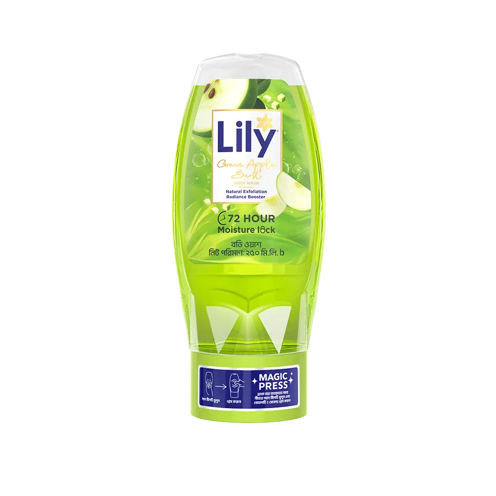 Lily Green Apple Burst Body Wash