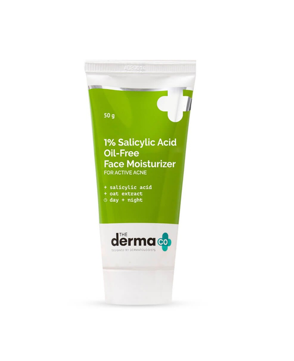 The Derma Co 1% Salicylic Acid Oil-Free Moisturizer (50g)