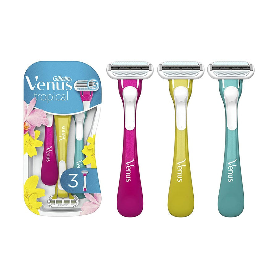 Gillette Venus Tropical Women's Razors 3pcs