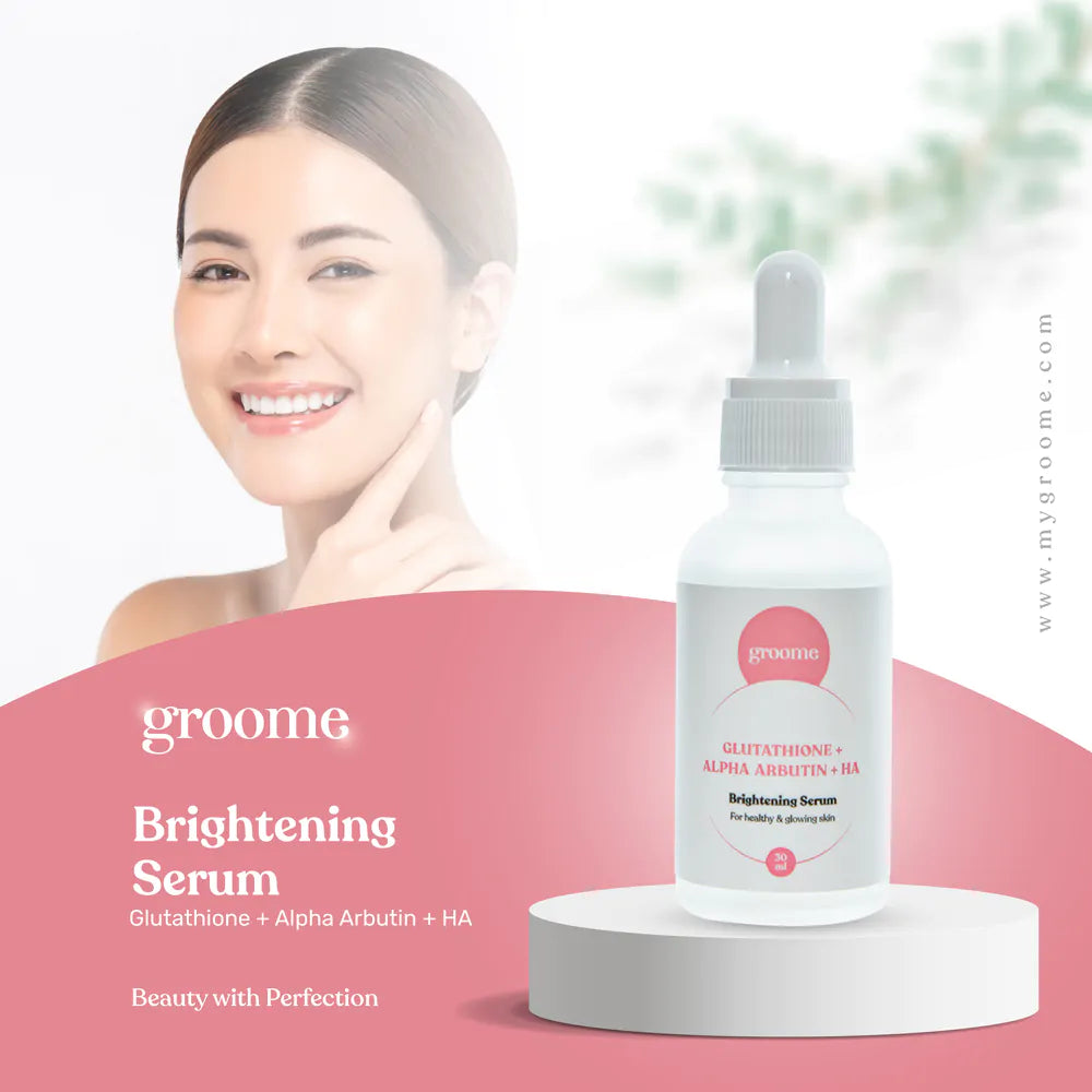 Groome Glutathione + Arbutin Brightening Serum Price in Bangladesh Nokkhotro Groome Glutathione + Arbutin Brightening Serum Price in Bangladesh Nokkhotro