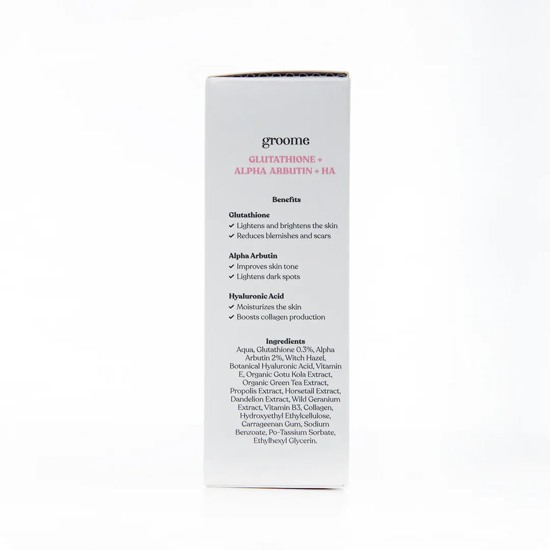 Groome Glutathione + Arbutin Brightening Serum Price in Bangladesh Nokkhotro Groome Glutathione + Arbutin Brightening Serum Price in Bangladesh Nokkhotro
