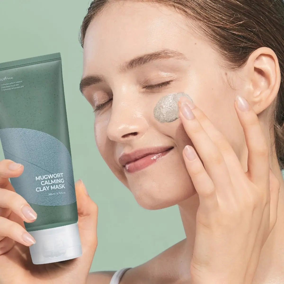 Isntree Real Mugwort Clay Mask (100ml)