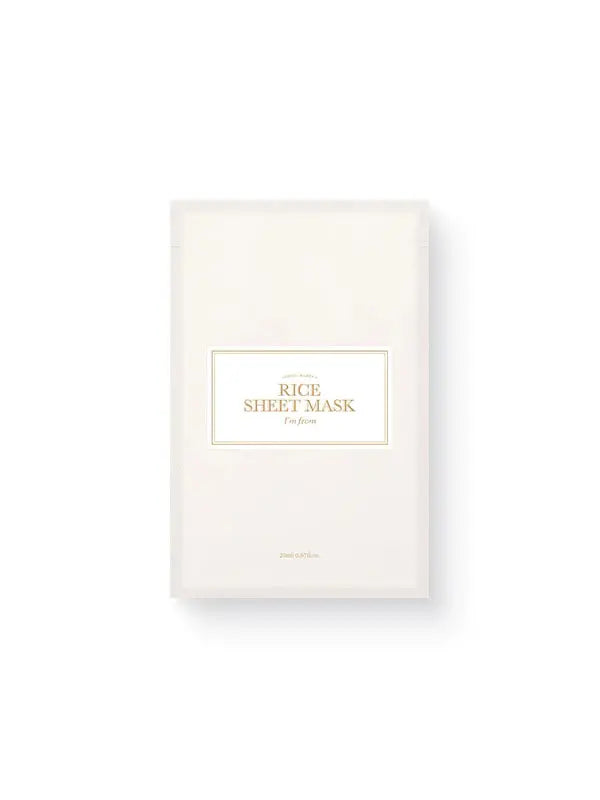 I’m From – Rice Sheet Mask  (20ml)