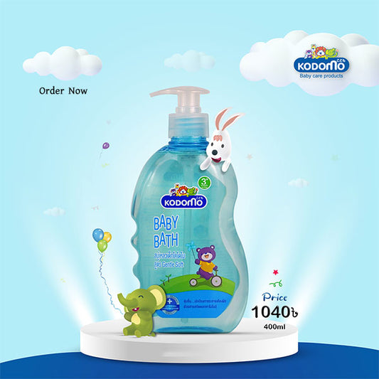 Kodomo Baby Bath Gentle Soft 400ml