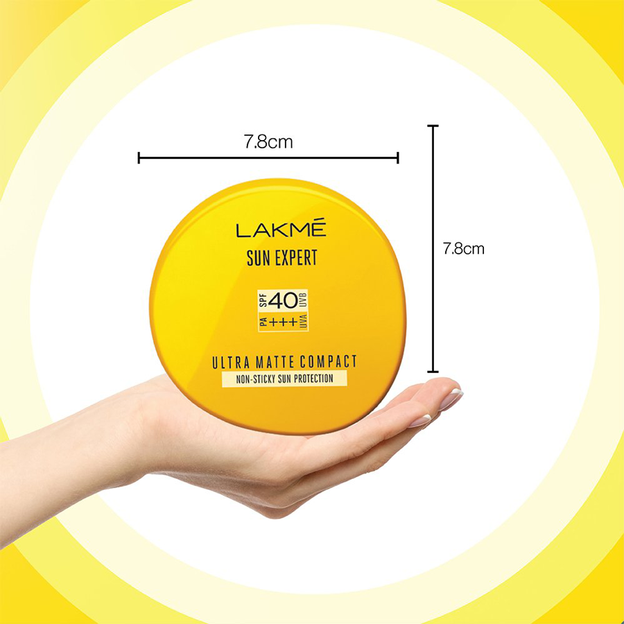 Lakme Sun Expert Ultra Matte SPF 40 PA+++ Compact (7gm)