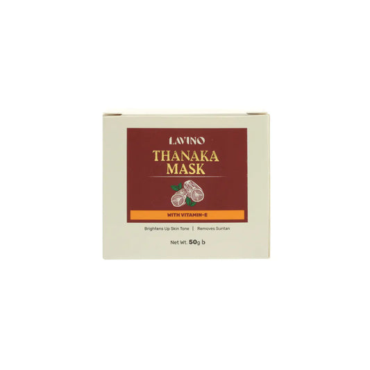 Lavino Thanaka Mask with Vitamin E (50g)