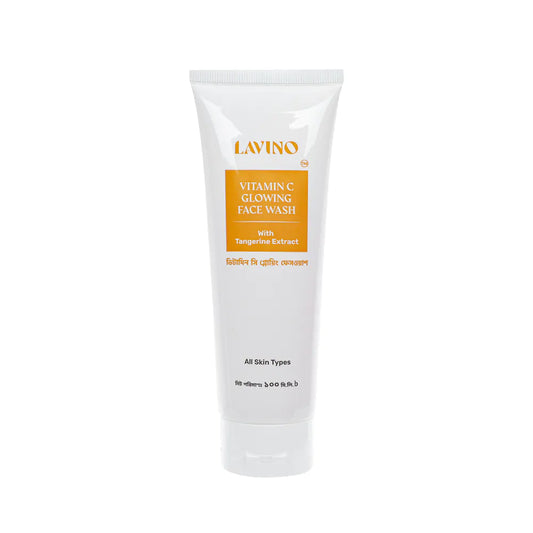 Lavino Vitamin C Face Wash – with Tangerine Extract (100ml)