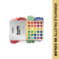 MALIAO Versatile Intensely Pigmented 86 Colors Eyeshadow Palette